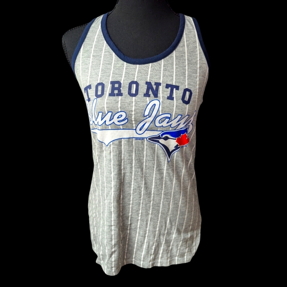 Toronto Blue Jays Gray Tank Top Official XS